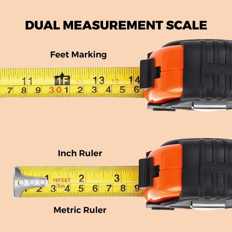 Papaw Gifts, Gift for Papaw from Kids, Measuring Tape 16ft for Men, Ideal for Birthday, Fathers Day, Christmas, Retractable Digital Carpenter Tool