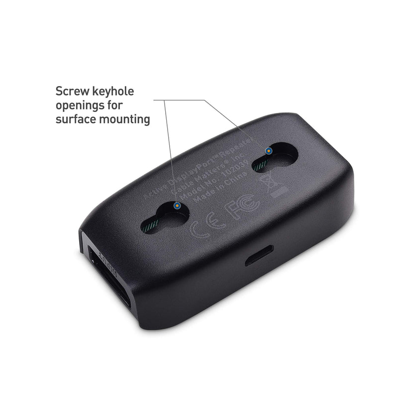 Cable Matters Active DisplayPort Repeater, Support 4K@240Hz up to 32ft, 4K@60Hz up to 80ft, (DP 1.4 Repeater, DisplayPort Signal Booster, DP Amplifier) for VR Headset, Gaming Monitor