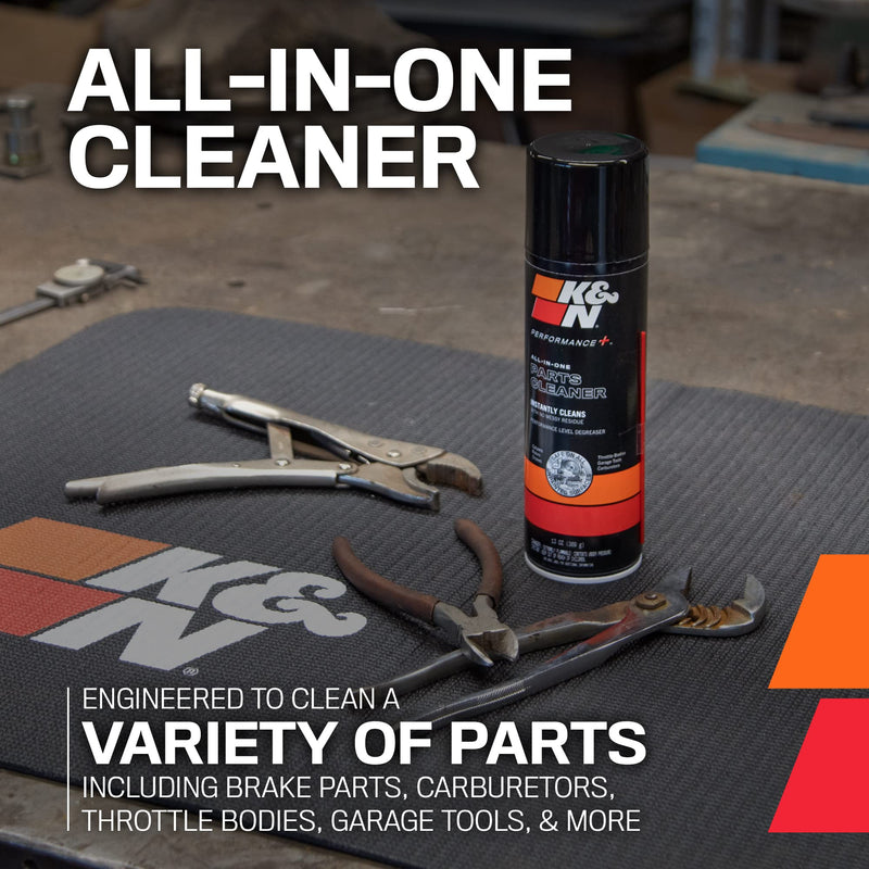 K&N All In One Cleaner, Removes Grease and Dirt, Performance Degreaser, 13oz Aerosol Spray, 99-2000 All-In-One 1.7 Ounce (Pack of 1)