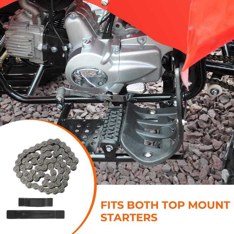 Starter Chain for Chinese 4-Stroke 50cc 70cc 90cc 110cc 125cc ATV Dirt Bike Go Kart 25H 62 Links