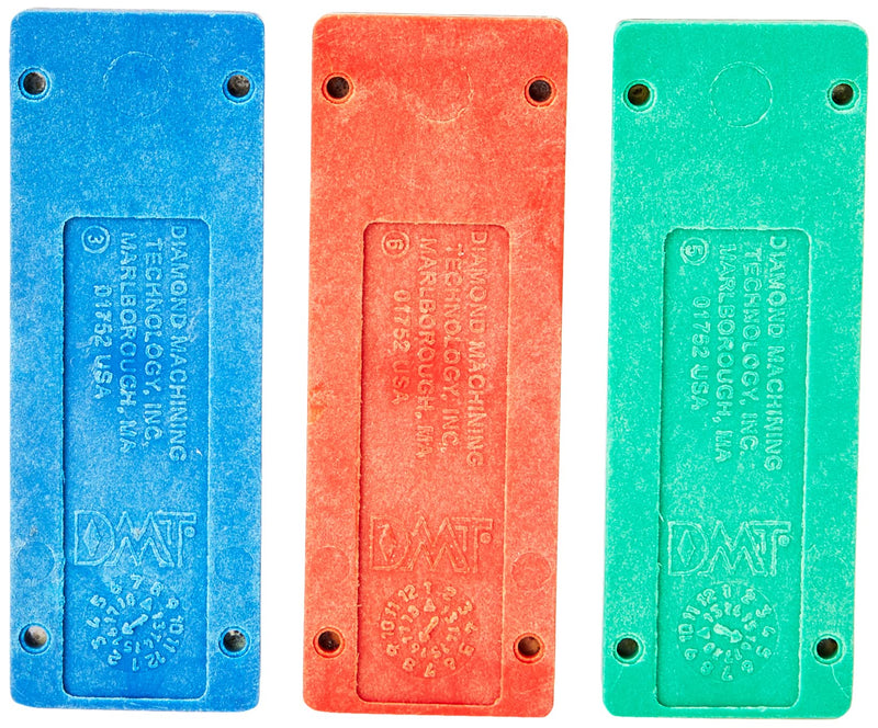 DMT Diamond Whetstone Mini Diamond Stone Coarse/Fine/Extra Fine - Three Piece Set, 1 Piece, W7EFC Set of 3 (Extra Fine, Fine, Coarse)