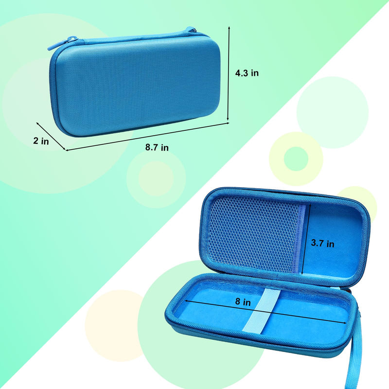 XANAD Wathet Hard Case for Texas Instruments TI-84 Plus CE/TI-84 Plus/TI-Nspire CX II CAS/TI-Nspire CX II/TI-83 Plus/TI-89 Titanium/TI-85 / TI-90 Color Graphing Calculator