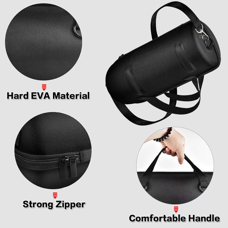 Hard Case for JBL Extreme/Lifestyle Xtreme 2/ Xtreme 3 Portable Bluetooth Speaker, Travel Carrying Storage Holder Bag Fit for Charger Adapter and Accessories