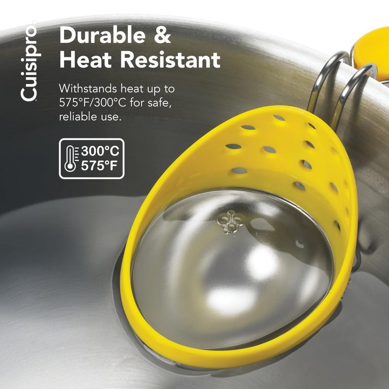 Cuisipro Stainless Steel Egg Poacher, Set of 2