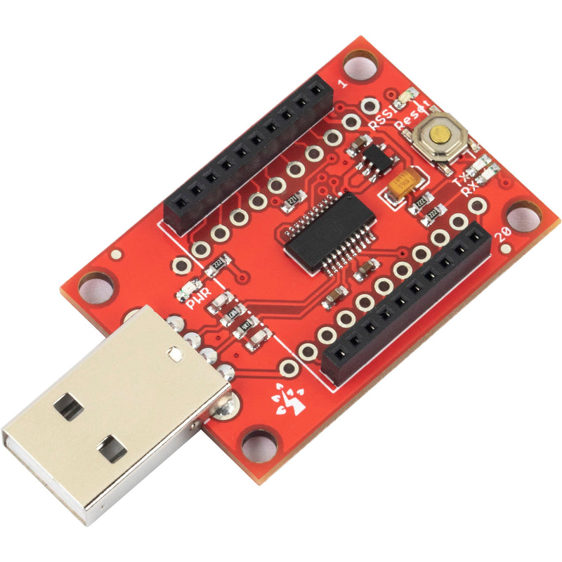 2pcs USB Type A Breakout Board for XBee Explorer Dongle