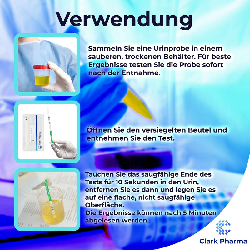 20 x Methamphetamine Drug Test Strips | Tests Urine for Methamphetamine | Crystal Meth Drug Test Kit