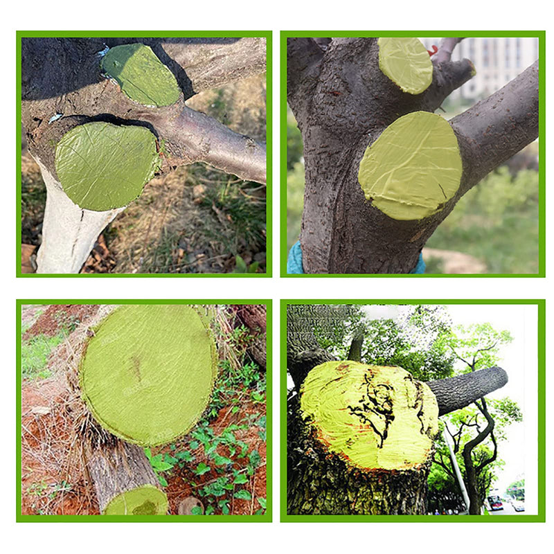 Tree Wound Sealer, Tree Pruning Sealer, Tree Grafting Supplies, Tree Wound Sealer Healing Paste, Bonsai Cut Paste, Pruning Sealer And Tree Wound Dressing for Trees, Shrubs, Roses (5Pcs*100g +5*Brush) 5Pcs*100g +5*Brush