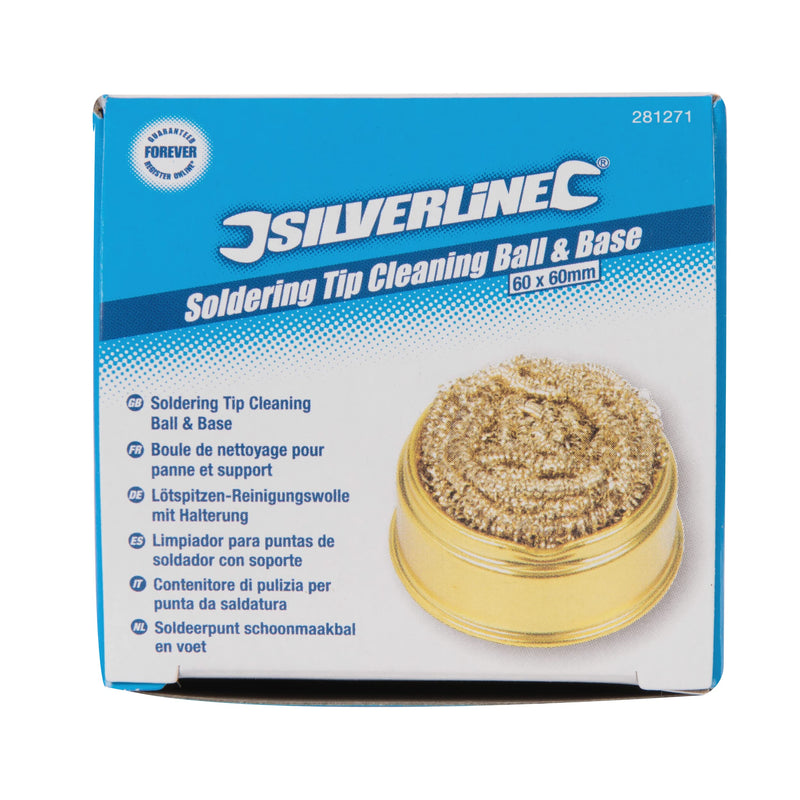 Silverline soldering tip cleaning wool with holder, 281271