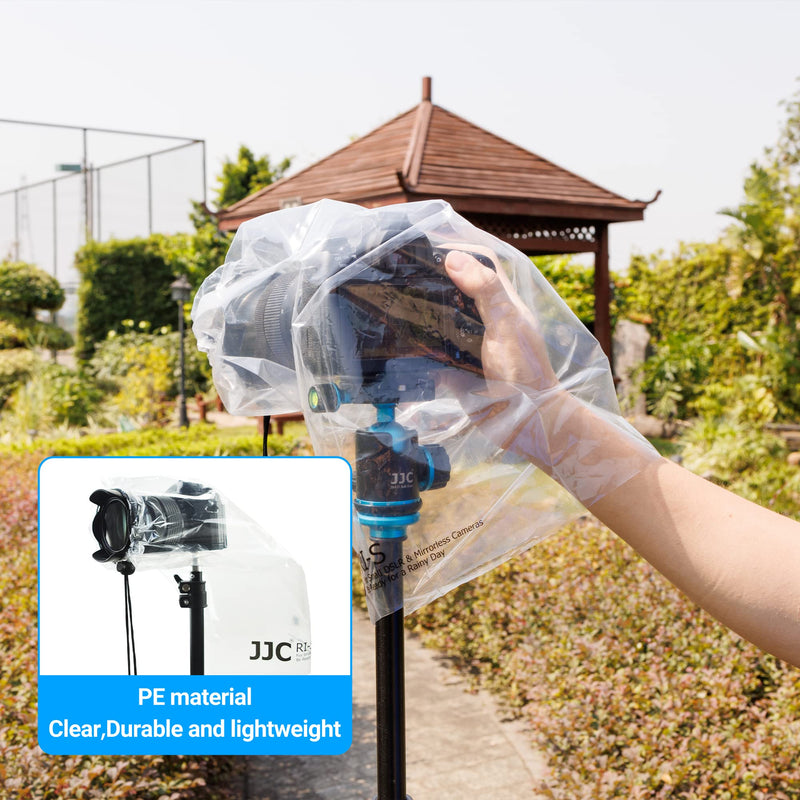 4 Pack Camera Rain Cover（with + Without Flash Cover）：Camera Lens Rain Cover Raincoat