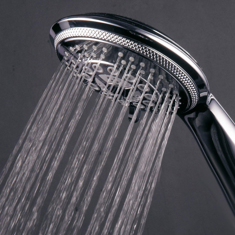 Hotel Spa 2 in 1 Shower System LED Shower Head with Hands-Free Option and LED Lighting