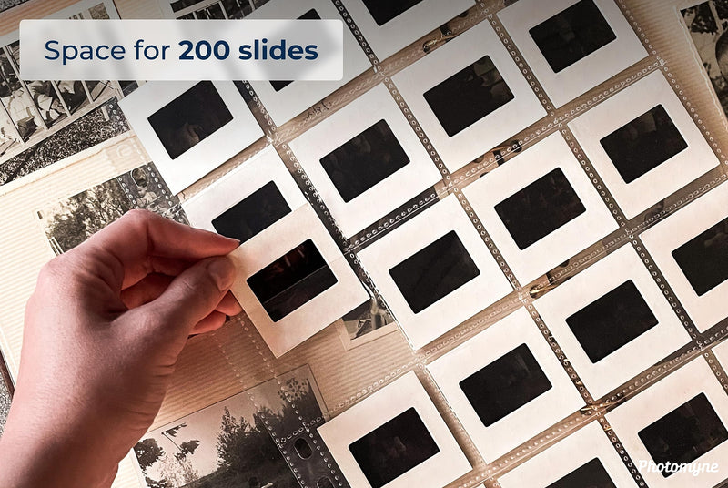 Ultimate Slide Preservation Bundle with The Slide & Negative Viewer and The Protective Photo Slide Pages