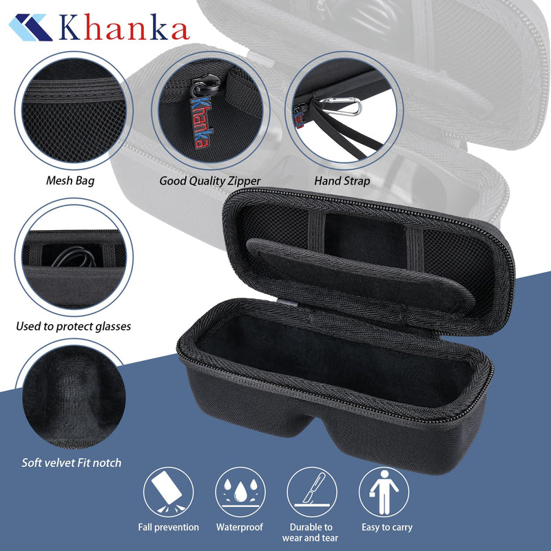 khanka Hard Travel Case Replacement for XREAL Air 2 Pro AR Glasses,Case Only.