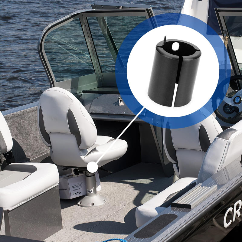 2171001 Boat Marine RAC-Lock Bushing Fit for Springfield 2-7/8",to Clamp The Seat in Place and Prevent Rotation Seat Swivel Sleeve (2 Pack)