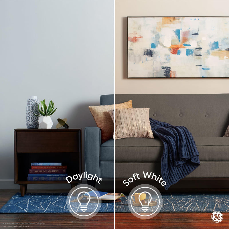 GE LED Light Bulbs, 60 Watt, Soft White, A19 (20 Pack) 20 Pack