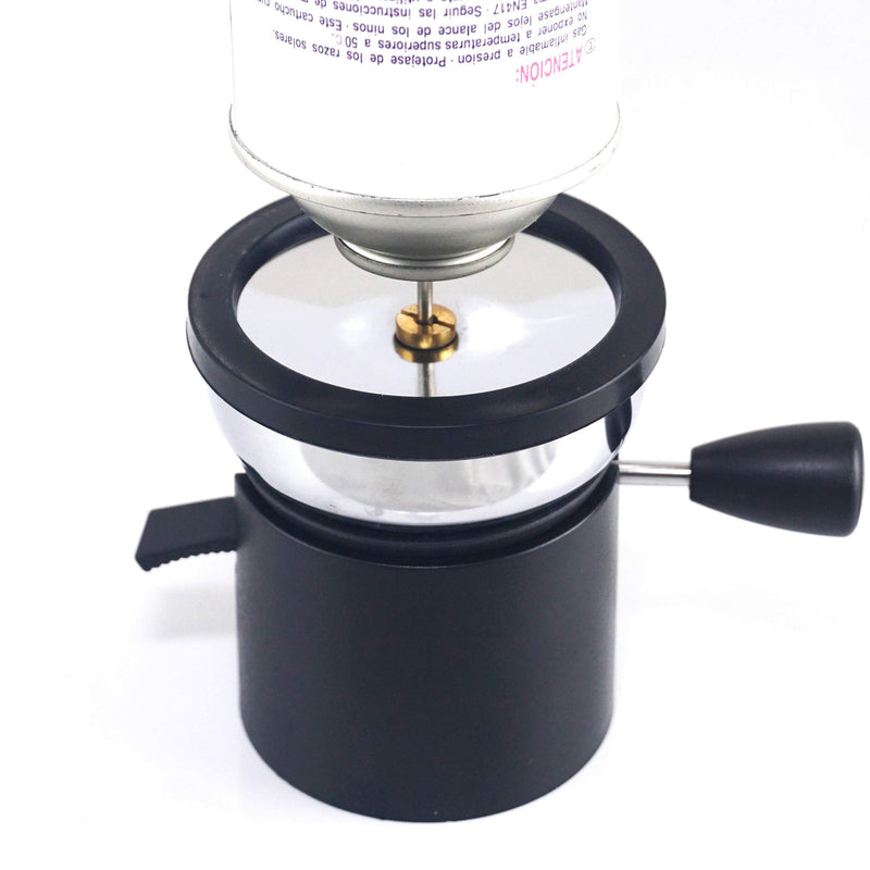 BLUEFIRE Butane Mini Burner for Tabletop Coffee Siphon Syphon/w Furnace Stand and Assembly Rack Ceramic Windproof Torch Head Portable Cooking Stove Espresso Maker Chafing Soup Tureens Fondue Pink