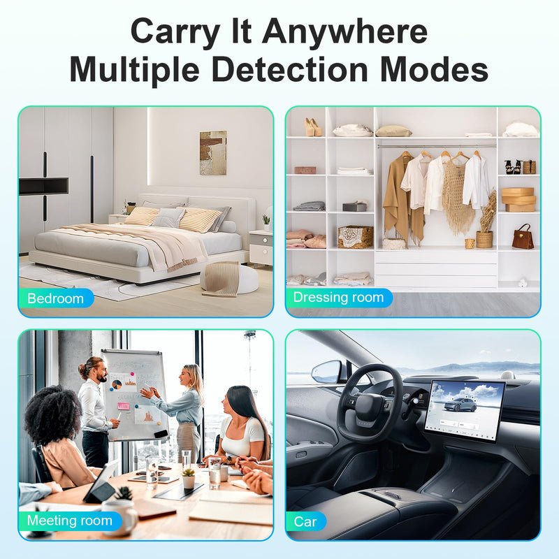 MDK Hidden Camera Detectors - Portable Hidden Camera Finder Hidden Device for Car, Home,Hotel,Travel, Office