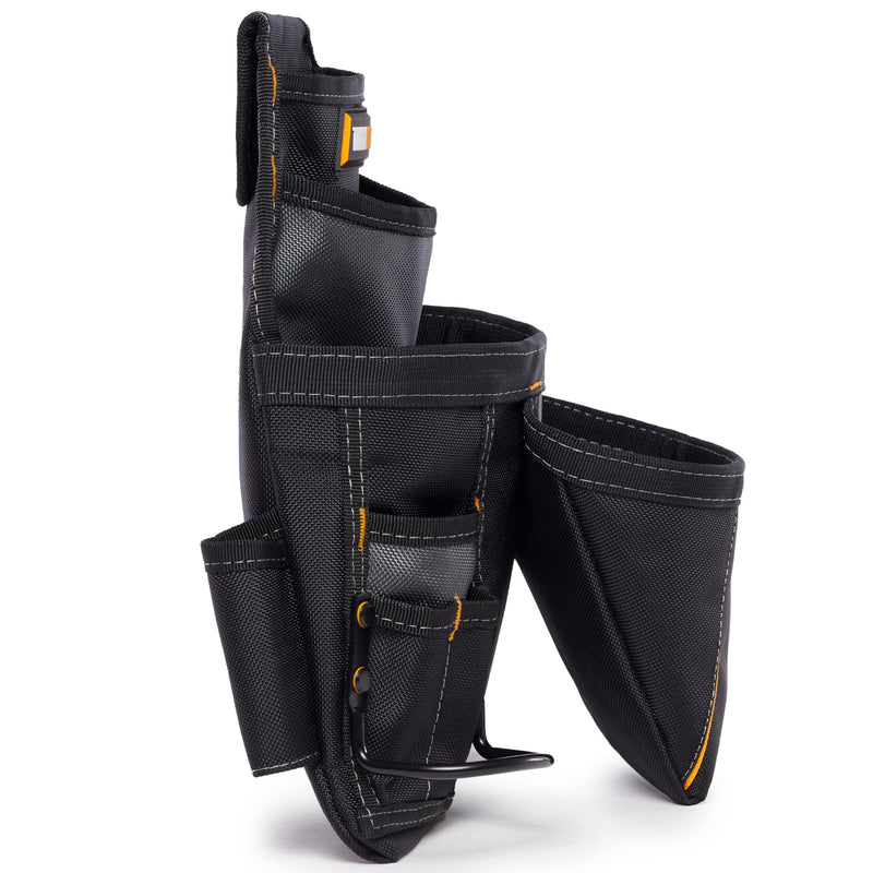 ToughBuilt - Utility Pouch, Durable Construction with Multiple Storage Compartments, Organized Design for Professional & Jobsite Use Carpenter Pouch
