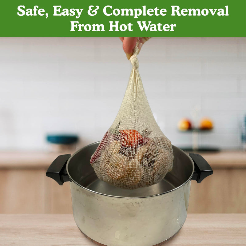 Regency Wraps Boil 'n' Wraps Steamer Bags for Safe and Easy Cooking of Shellfish, Crabs, Clams, Vegetables and more, Natural, 24”, Pack of 100 24" (Pack of 100)