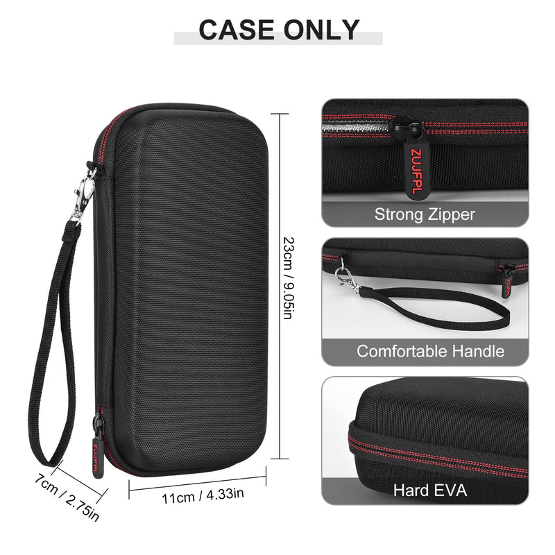 EVA Hard Case Compatible with Texas Instruments TI-Nspire CX II/TI-NSPIRE CX-II CAS,Portable Case for TI-84 Plus/TI-84 Plus CE/TI-83 Plus/TI-85/TI-89 Color Graphing Calculator - Grey