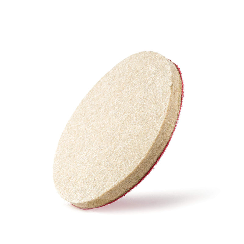 Glass Polish 11035 Dense Felt Polishing Wheel, Low and Fast Polishing Wheel | Ø 180mm