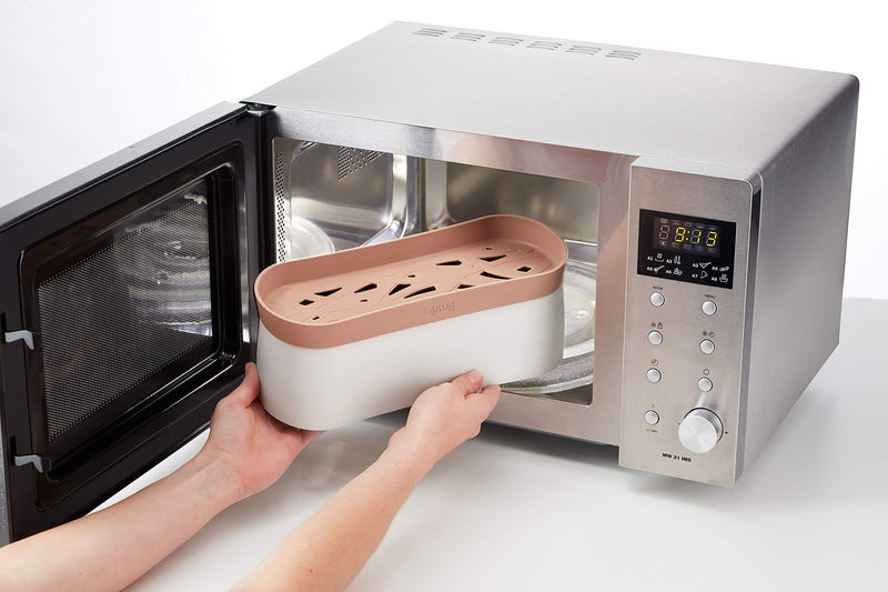 Lekue Quick Microwave Pasta Cooker, one size, Terracotta
