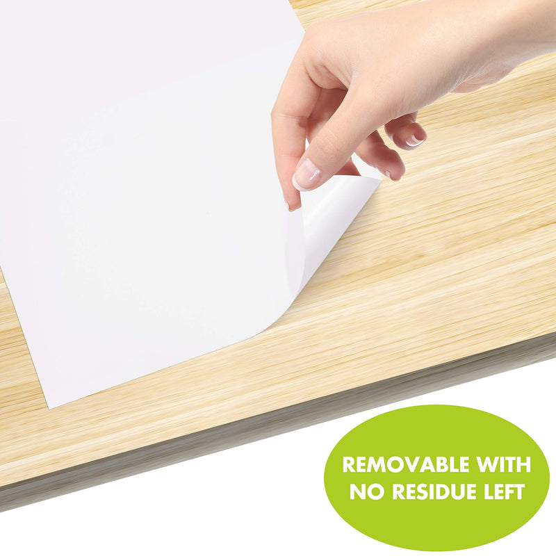 [Australia - AusPower] - 80 Large Size Removable Customizable Blank Labels, Water/Oil/Tear Resistant, No Residue for Home Organization Projects, Bins, Kitchen Storage Containers, Desk Items(6”x 4”) 6" X 4" 80Pcs 