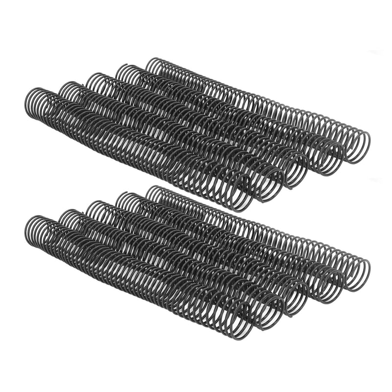 20Pcs Plastic Spiral Binding Coils 32mm Diameter 48 Teeth 4:1 Pitch 280 Sheet acity Binding Spirals for Document Binding Covers Office Supplies Products Accessories