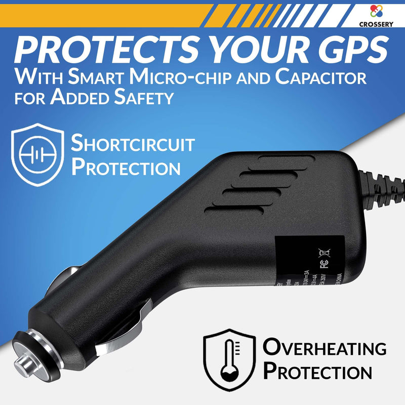 TND Car Charger for Magnetic Slice Compatible with Rand McNally GPS TND Tablet 85, 750, 740 - Rand McNally Truck GPS Charger 5V