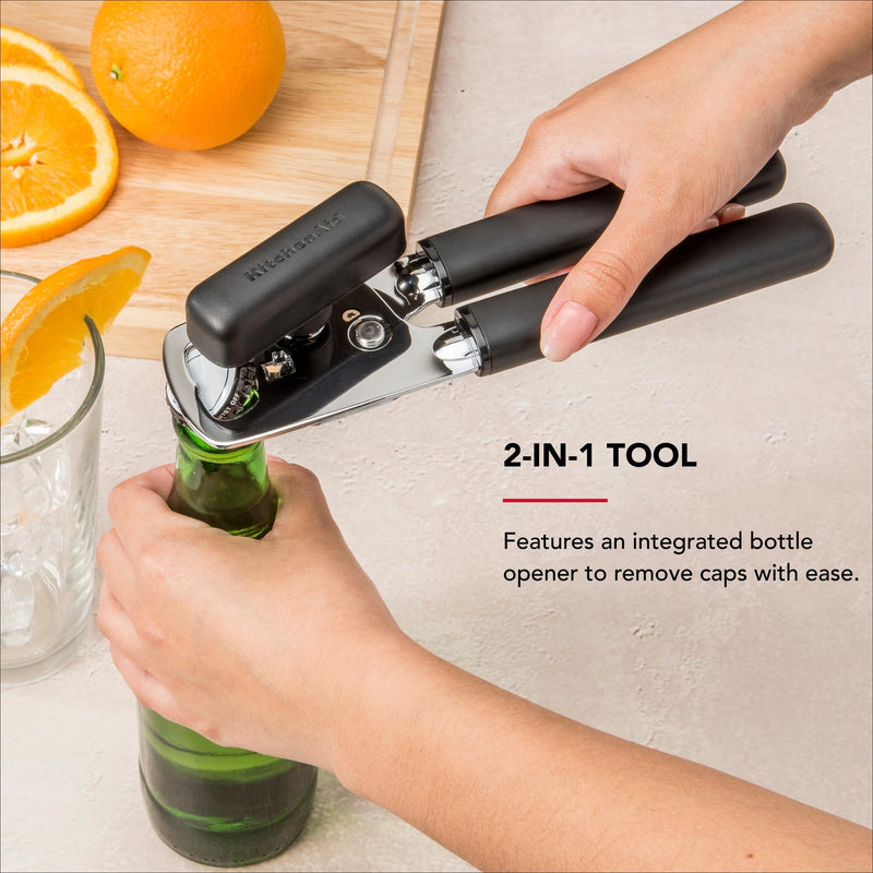 KitchenAid Multifunction Can Opener Black