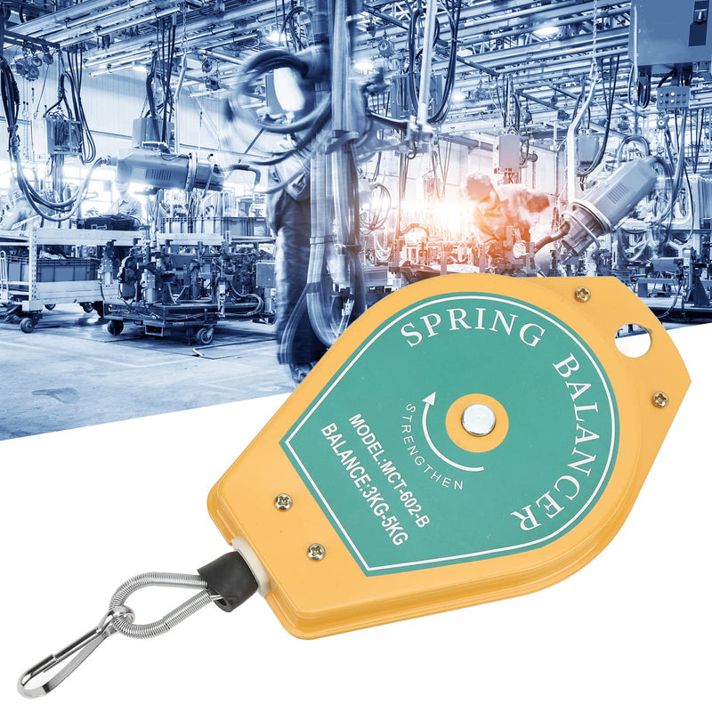Spring Pull, 3 to 5 kg, Carrying Retractable Tool Holder for Hanging with Fittings, Retractable Spring Hoist, Adjustable Tension, Maintenance Kits, Air Tool Parts Accessories