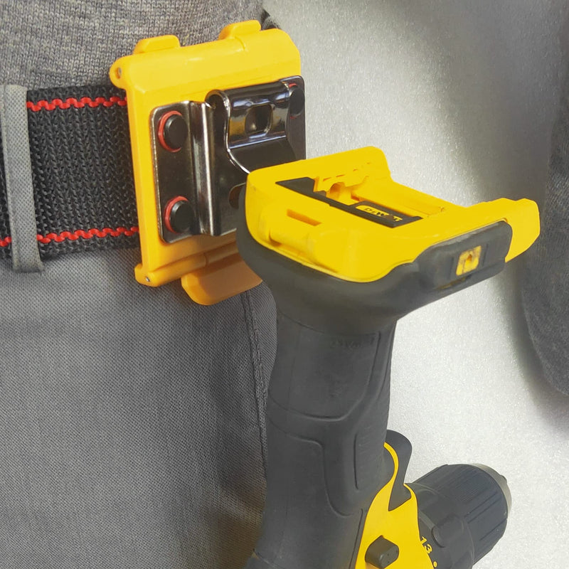 Tape Measure Holder, Tape Measure Clip, Drill Holster, Measuring Tape Holder, Holster for Belt, Drill Holster for Belt Clip on. Drill Holster in Black,pack 1