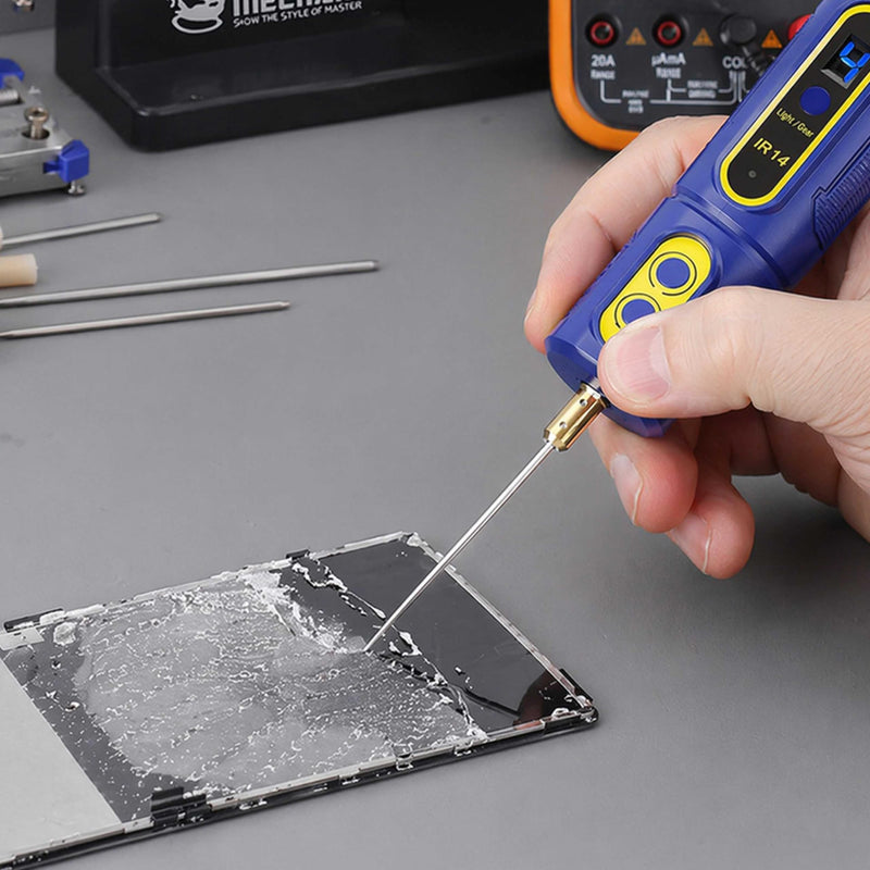 Electric Adhesive Remover, 4 Levels Adjustable, Efficient Versatile Phone Electric Removal Tool for Mobile Phone Display LCD Cleaning Mobile Phone
