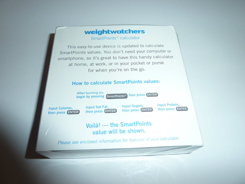 Weight Watchers Beyond the Scale 2016 Smart Points Calculator