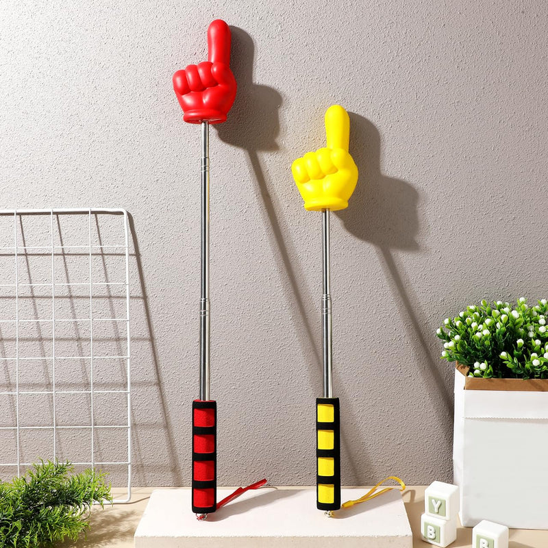 Gatuida 2pcs Pointer Stick for Classroom Teachers Students Extendable Finger Pointer Stick Classroom Essentials