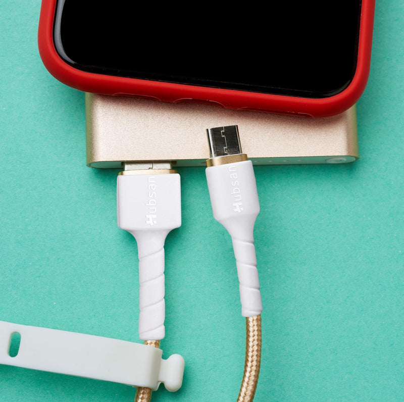 32 Pack 3-in-1 Silicone Cable Protectors for iPhone Charger, USB-C, Lightning & USB Cables, Prevents Fraying, Cute and Durable 32 PCS White