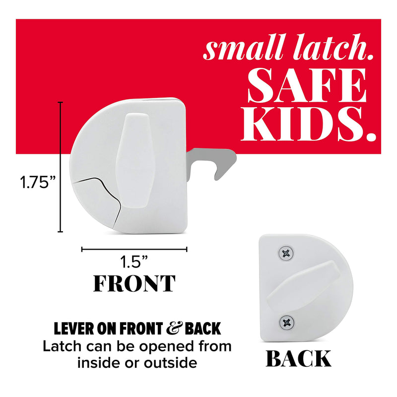 Sliding Door Latch- Pool Safety Latch Two Way Opening Sliding Door Latch
