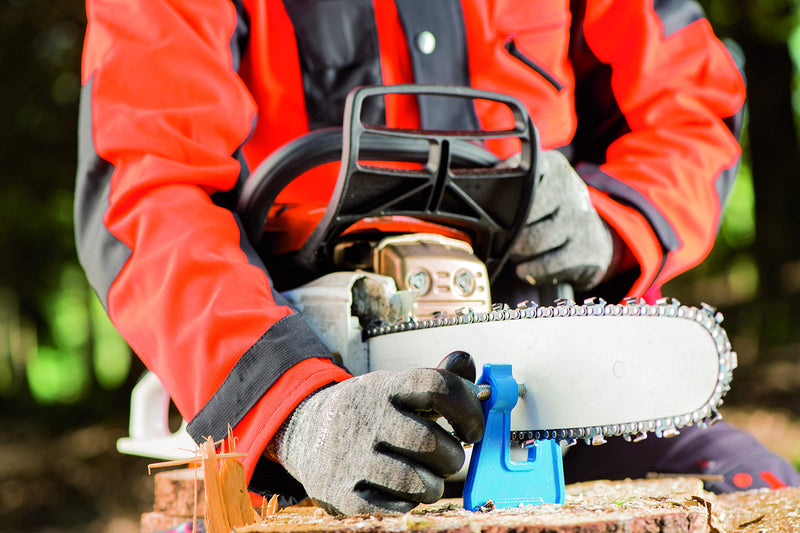 PFERD 18301038 File Vice, to Securely Fix the Guide Rail when Sharpening the Saw Chain, Can be Used Flexibly on Site File Trestle Universal