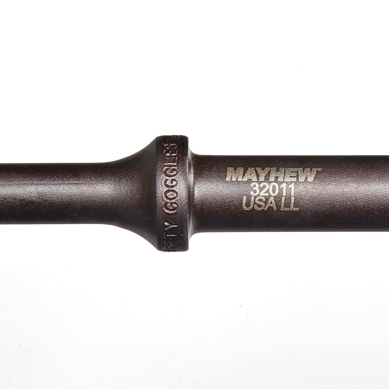 Mayhew Tools 32011 Pneumatic Taper Punch, 3/8" x 18", Black Oxide Finish 3/8" x 18"