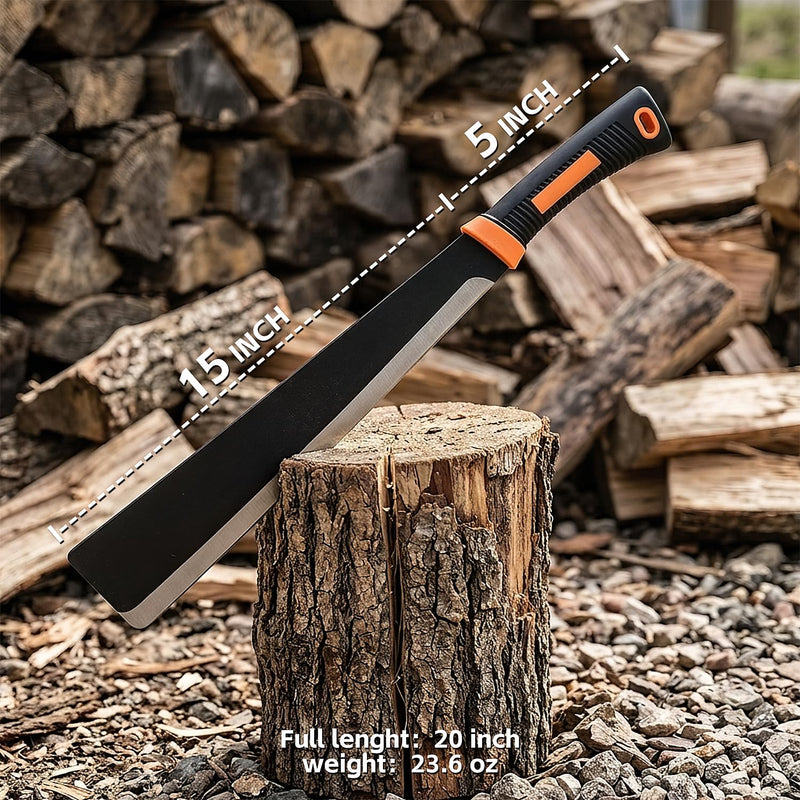 Billhook Sickle Machete for Yard Work Cutting Trees Heavy Duty machetes Mexicanos de Trabajo Best Machete Camping,Gardening Machete,Land Management,Hunting and Outdoor.