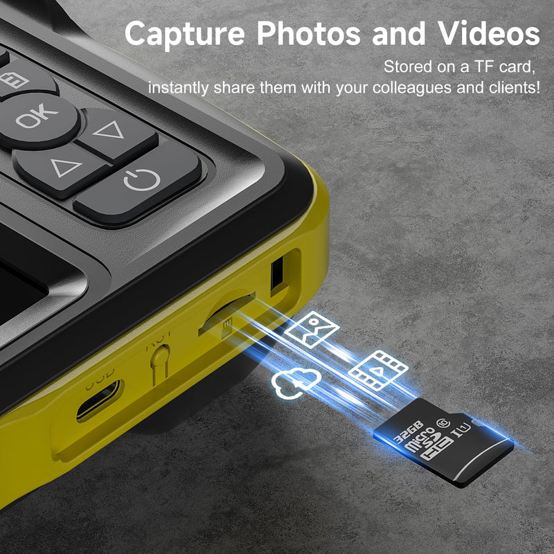 Dual Lens Borescope with 5" IPS Screen, Endoscope Camera with Lights 16.5FT Semi-Rigid Cable, 1080P Inspection Camera, Supports Memory Cards with Photo and Video Capabilities