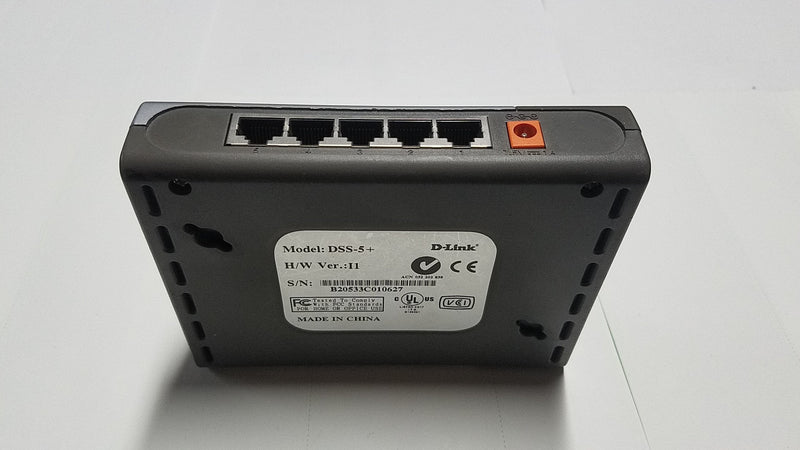 D-Link DSS-5+ 5-Port 10/100 Switch, Desktop