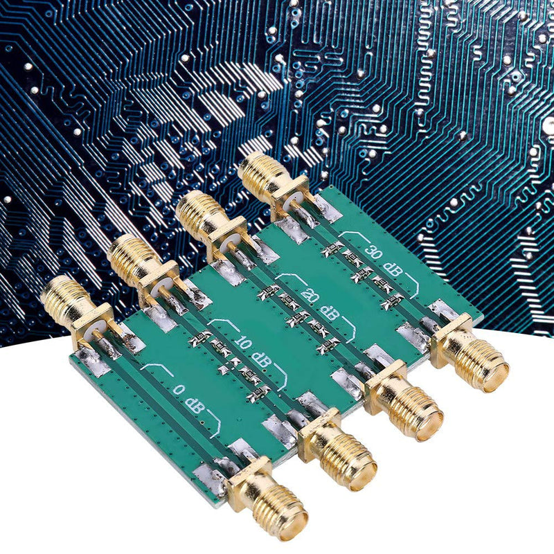 DC-4.0GHz RF Fixed Attenuator Module SMA Double Female Head Outer Screw Radio Frequency Attenuator Board Replacement