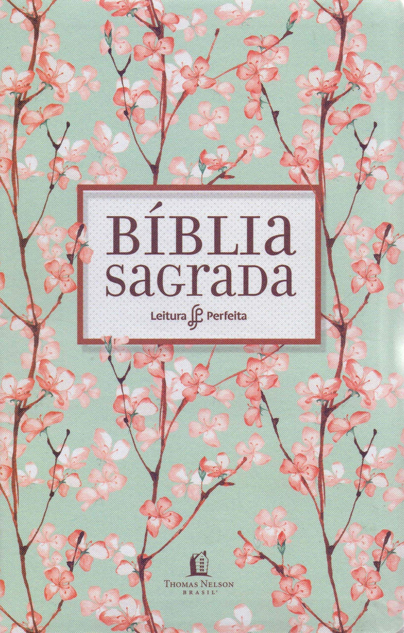 Biblia NVI. Leitura Perfeita - Capa Cerejeira. Letra Normal. (Em Portugues do Brasil)