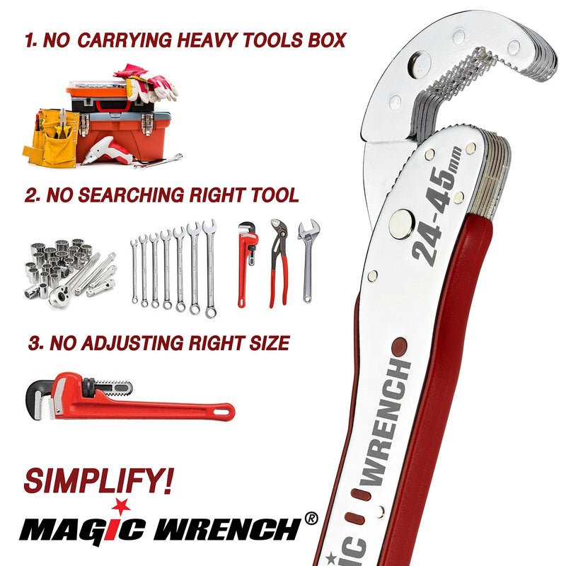 Multi-function Universal Adjustable auto-ratcheting works as reversible ratchet pop socket combination & pipe monkey spanner sae crescent nut gear-wrench set for craftsman & plumbers