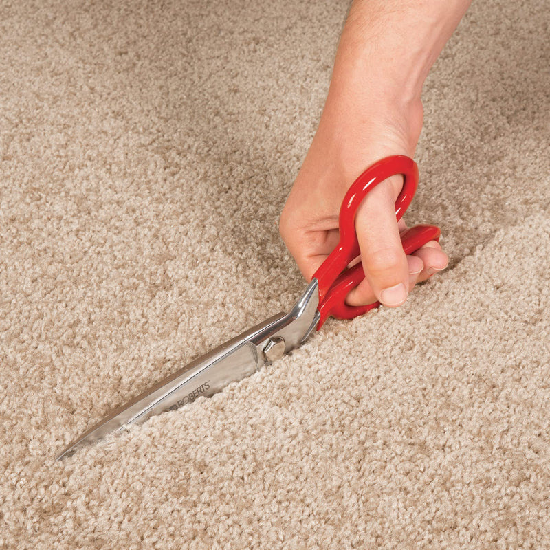 ROBERTS 10-123 10 Inch High Carbon Steel Carpet Napping Shears and Scissors 10" Carpet Shears
