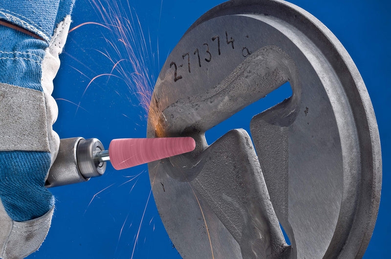 Pferd 33920131 EK Coarse Mounted Point Set, Multi-Colour, 6 mm Steel Edge design Schaft-ø 6 mm