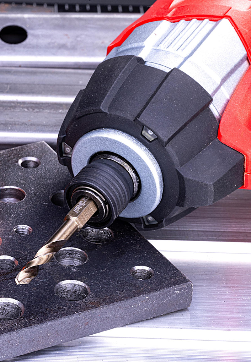 NordWolf 5/8" M35 Cobalt Stubby Drill Bit for Stainless Steel & Hard Metals, with 5/16" Hex Shank for Quick Chucks & Impact Drivers 5/8 in