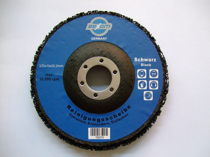 Olbrich industrial supplies cleaning disc 125 mm - 5 pieces BLACK