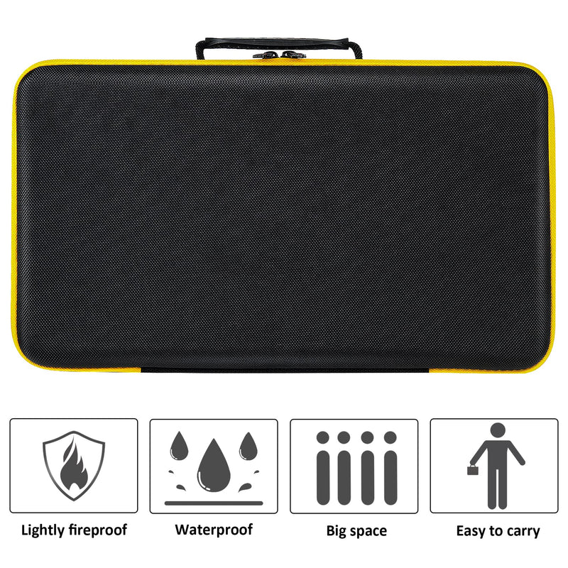 khanka Hard Storage Case Replacement for DEWALT 20V MAX XR Reciprocating Saw (DCS367B / DCS387B), 20V Max XR Rotary Hammer Drill (DCH133B / DCH263B), Case Only DCS367B/DCS387B Hammer Drill