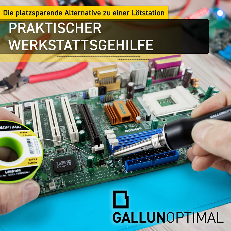 GALLUNOPTIMAL temperature controlled soldering iron - 150 watts, 80° - 480°C, with LCD display - temperature controlled, with calibration function, 230V - GOSprint150 150 watt version
